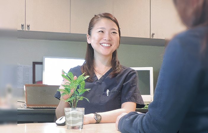 スタッフと患者さんの様子